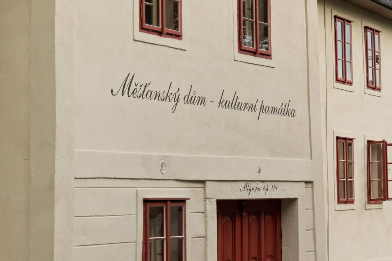 Mestansky Dum - Kulturni Pamatka Mlynska 119 Jindřichův Hradec Exterior foto